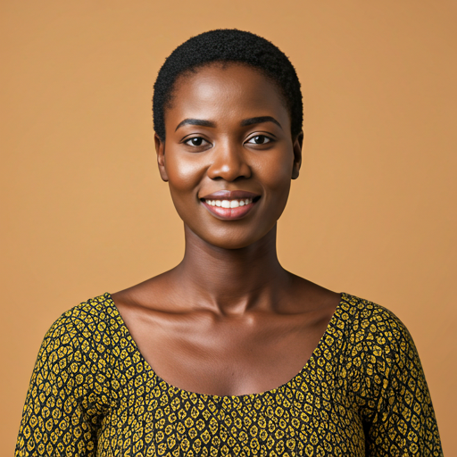 Portrait of Grace from Kisumu